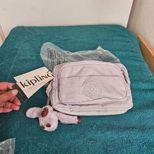 Kipling Lavender Convertible Bag